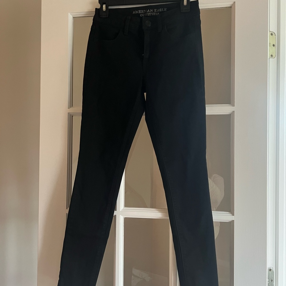 AE High rise black jegging